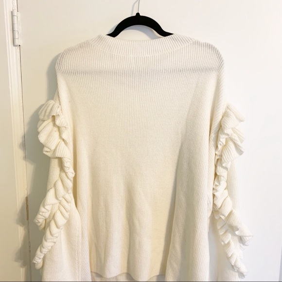 NWT Frame Ruffle Dolman Sweater - Picture 8 of 8